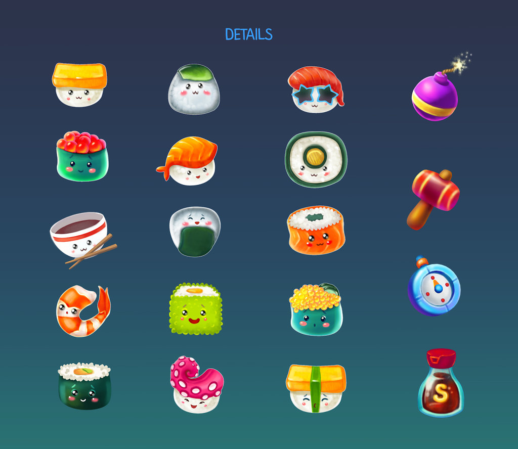 Sushi Go - Items / Details